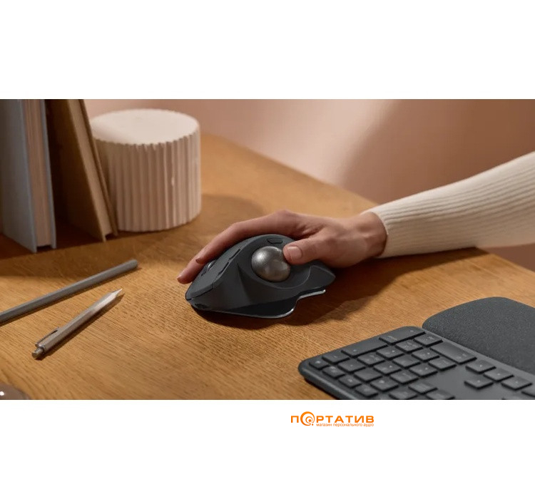 Мишка Logitech MX Ergo S Graphite (910-007260)