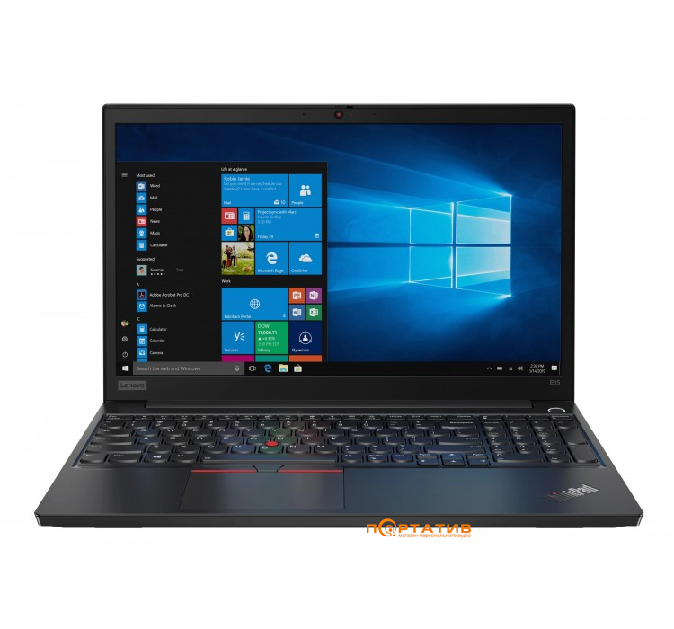 Ноутбук Lenovo ThinkPad E15 Black (20RD0032RT)