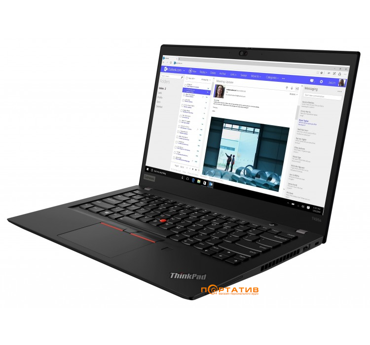 Ультрабук Lenovo ThinkPad T495s Black (20QJ000JRT)