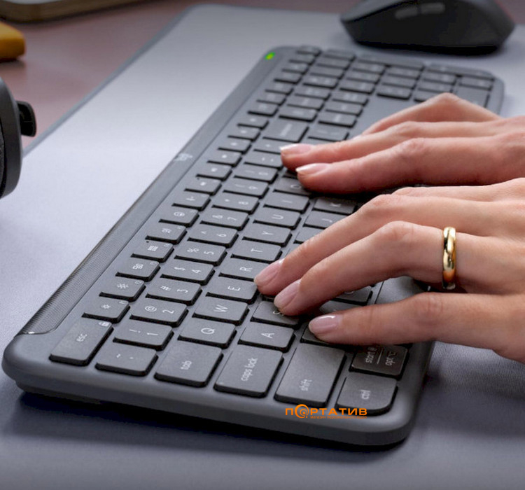 Комплект Logitech Signature MK950 Slim Combo for Business Graphite UA (920-012508)