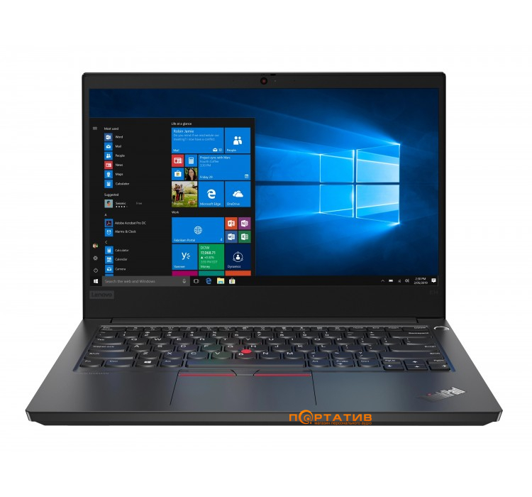 Ноутбук Lenovo ThinkPad E14 Black (20RA002RRT)