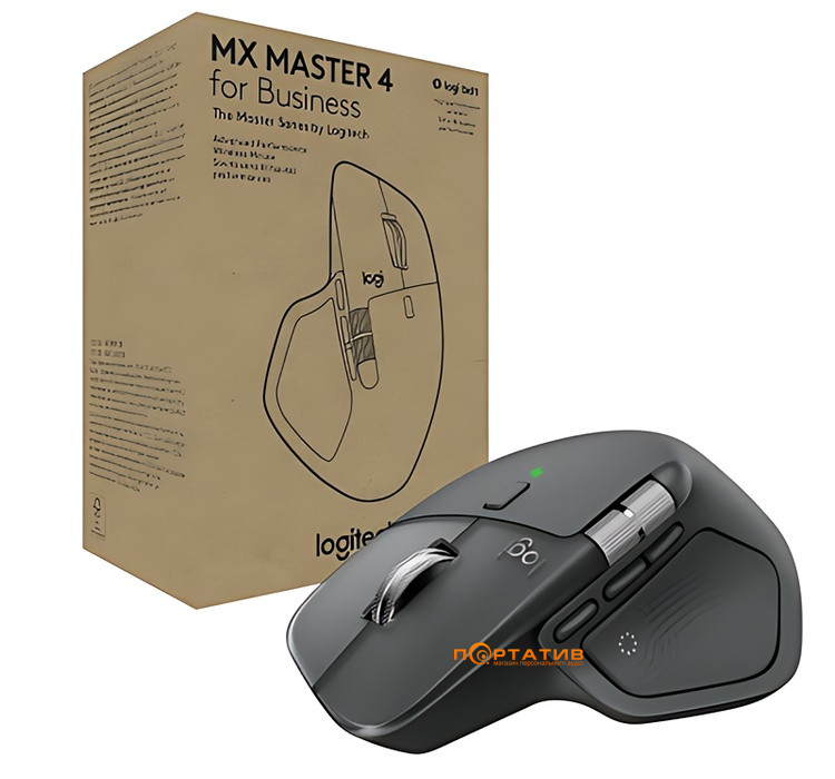 Мышка Logitech MX Master 4 for Business Graphite (910-007617)