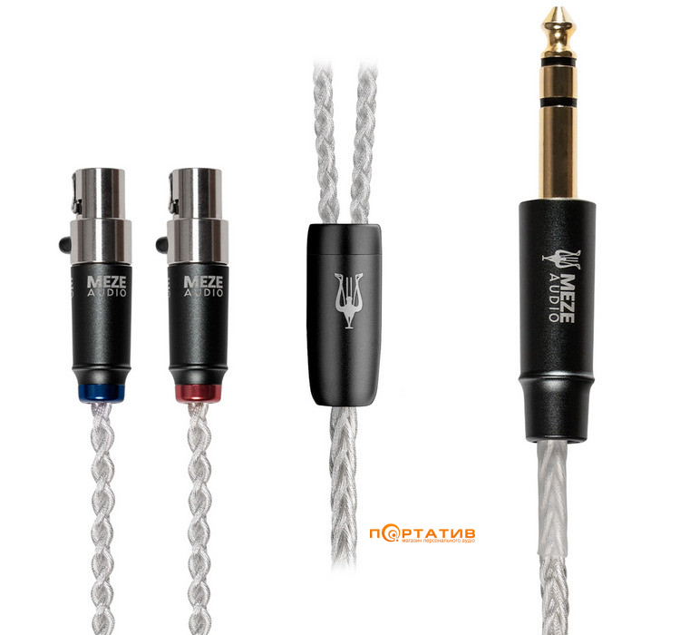 Наушники Meze Elite Tungsten (Meze Silver Plated PCUHD Cable (6.3mm))