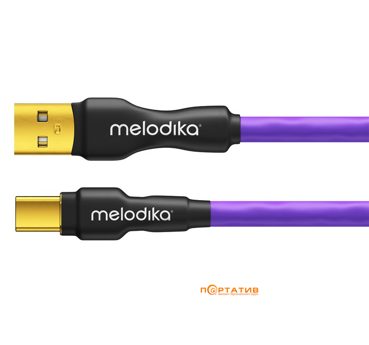 Melodika Purple Raine USB 2.0 Cable type A-C lenght 1,5m (MDUAC15)