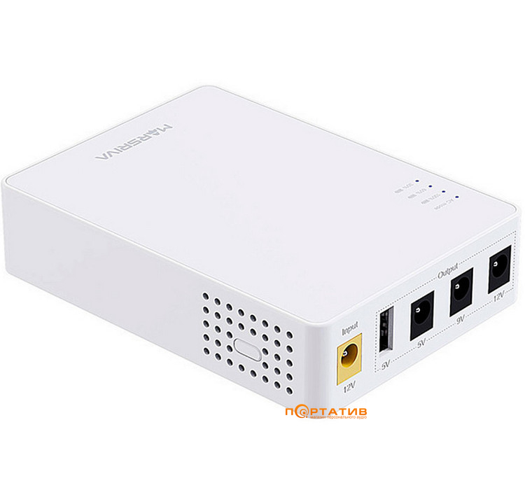 ИБП для роутеров Marsriva KP3 UPS 3xDC+USB OUT 5V/9V/12V 18W 10000Ah 37Wh (KP3_MARSRIVA)