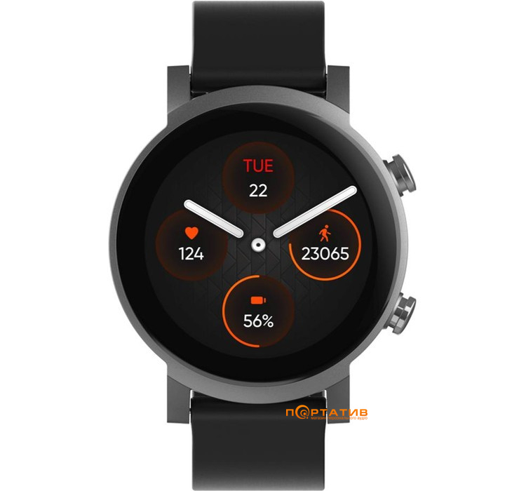 Смарт-часы Mobvoi TicWatch E3 (WH12068) Panther Black (P1034000300A)