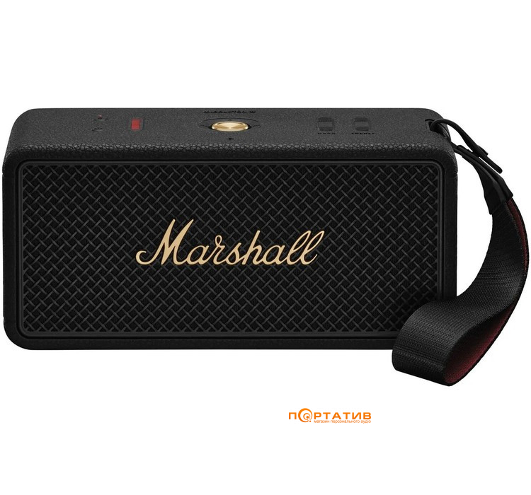 Акустика Marshall Portable Speaker Middleton II Black and Brass (1007428)