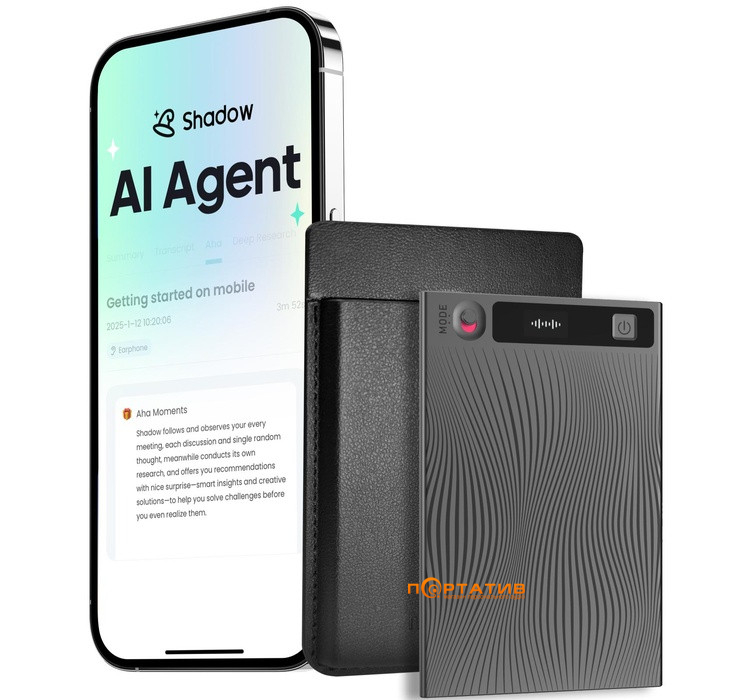 Умный диктофон Mobvoi TicNote Voice Recorder with AI (NE-79)
