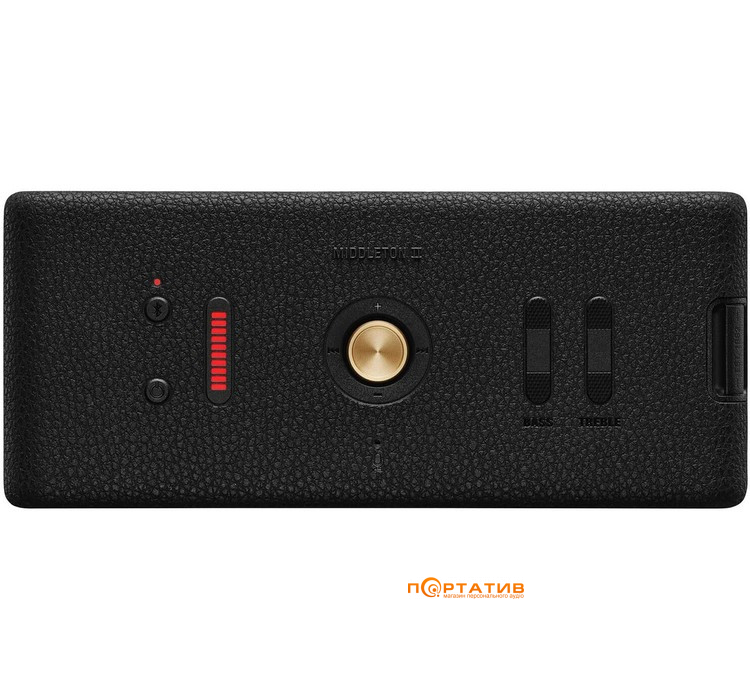 Акустика Marshall Portable Speaker Middleton II Black and Brass (1007428)