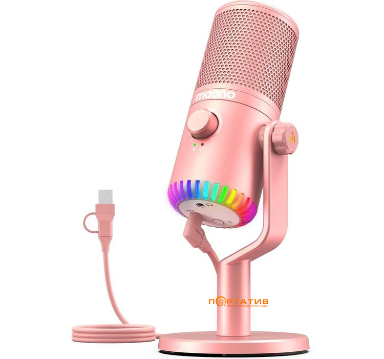Мікрофон Maono DM30 Pink