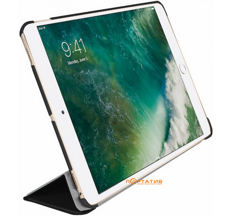Macally iPad Air (2019) Protective Case and Stand Black (BSTANDA3-B)
