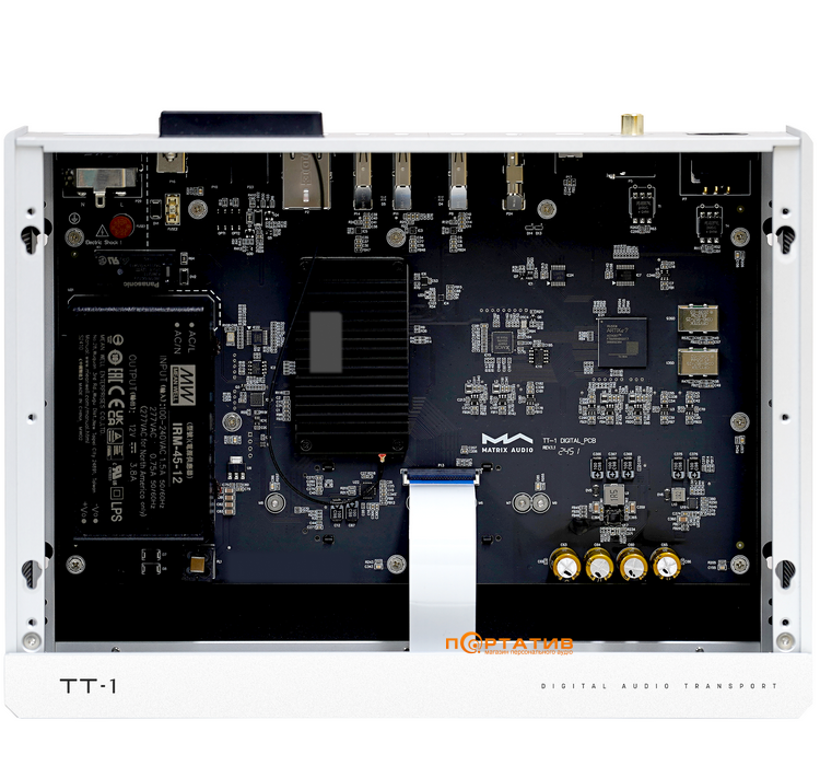 Сетевой проигрыватель Matrix Audio TT-1 Silver