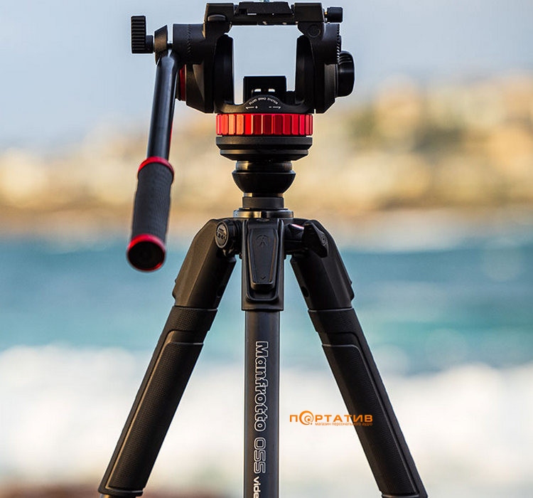Штатив Manfrotto 502 Fluid Video Head with 055 Video Alu Tripod (MVK502055XPRO3V)