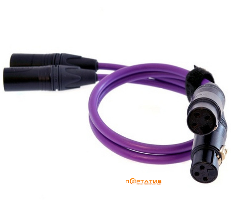 Melodika Purple Raine Cable 2x XLR - 2x XLR lenght 3m (MD2X30)