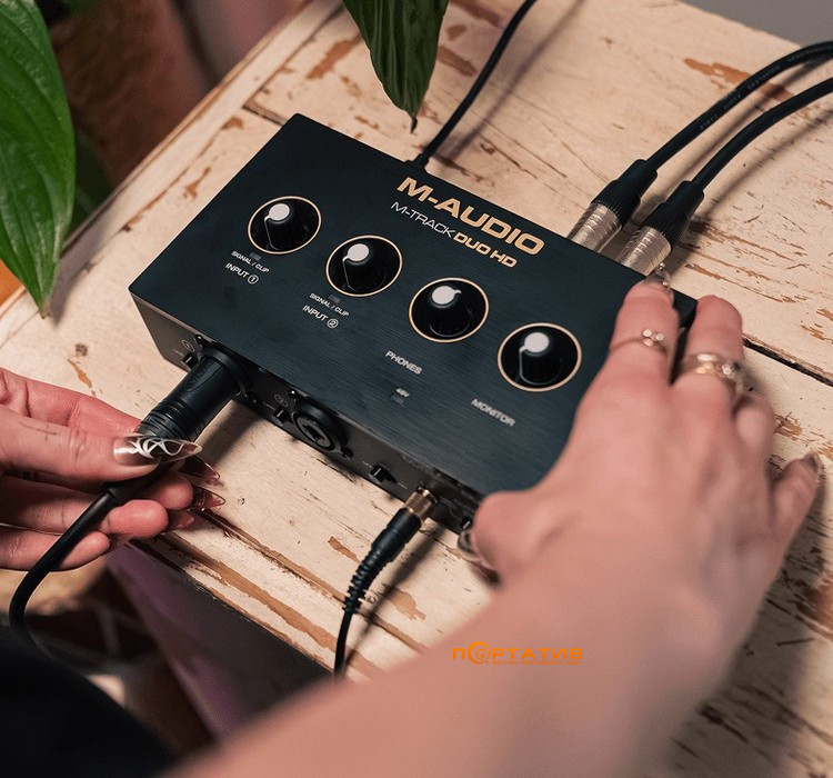 Аудіоінтерфейс M-AUDIO M-Track Duo HD