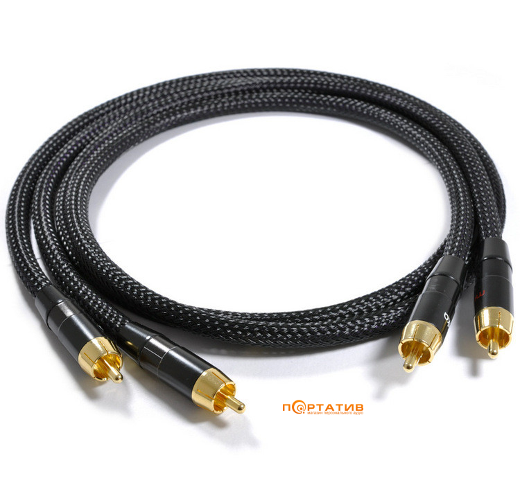 Melodika Purple Raine Cable 2xRCA - 2x RCA directional cable 1,5m (MD2RD15)