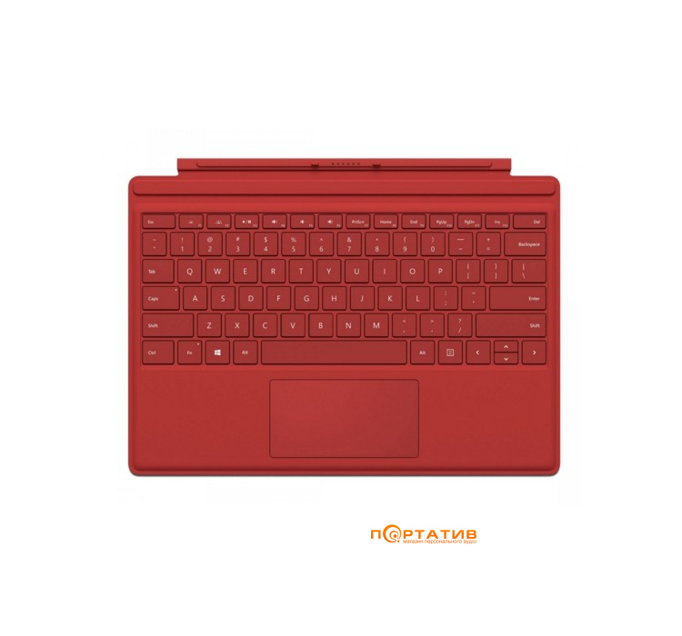 Клавиатура Microsoft Surface Pro 4 Type Cover (Red)