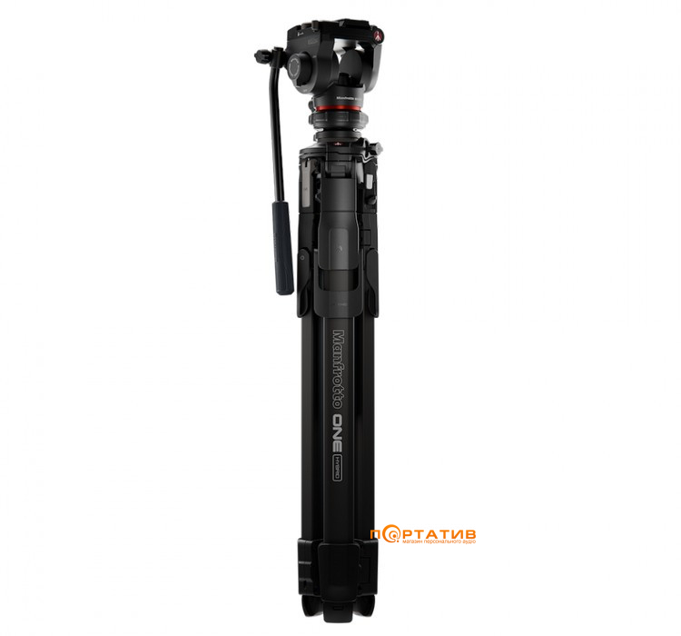 Фотоштатив Manfrotto ONE Alu Tripod with 500X Fluid
Head (MKONEA-500X)