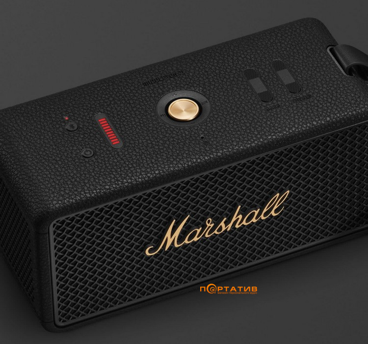Акустика Marshall Portable Speaker Middleton II Black and Brass (1007428)