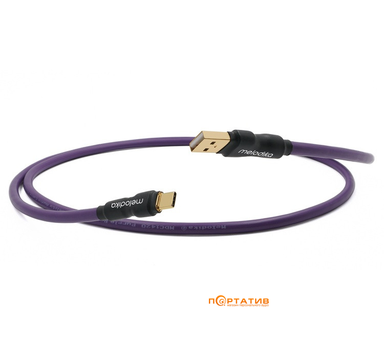 Melodika Purple Raine USB 2.0 Cable type A-C lenght 1,5m (MDUAC15)