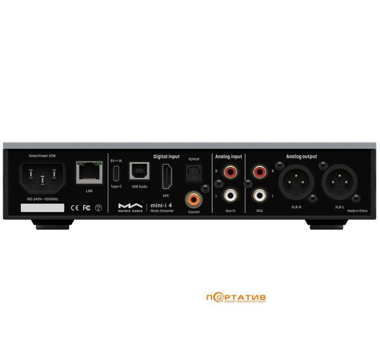 Сетевой проигрыватель Matrix Audio mini-i 4 Grey