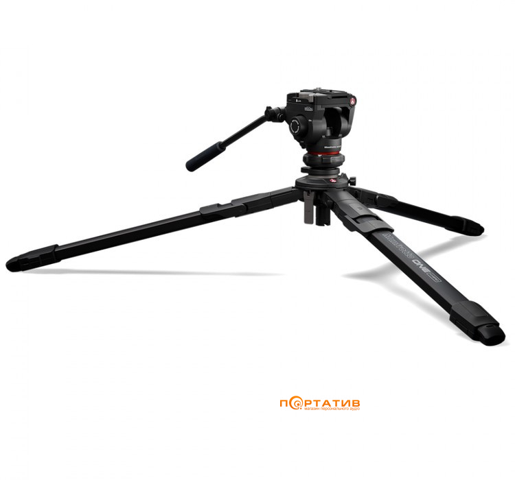Фотоштатив Manfrotto ONE Alu Tripod with 500X Fluid
Head (MKONEA-500X)