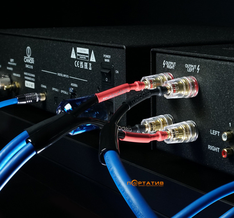 Melodika Sky Blue Speaker Cable OFC 4N 2x2,5mm 2m (2шт) (SBSC2520)