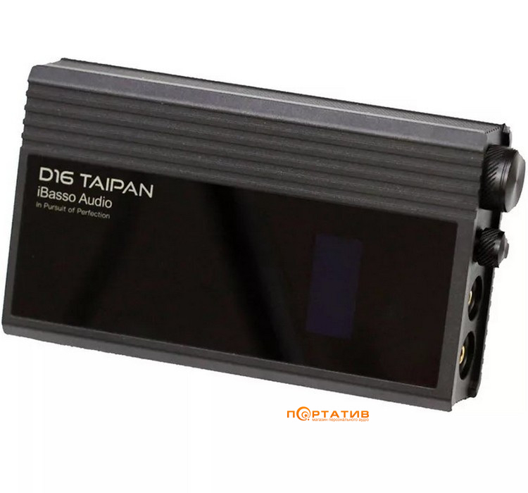 ЦАП із підсилювачем для навушників iBasso D16 Black