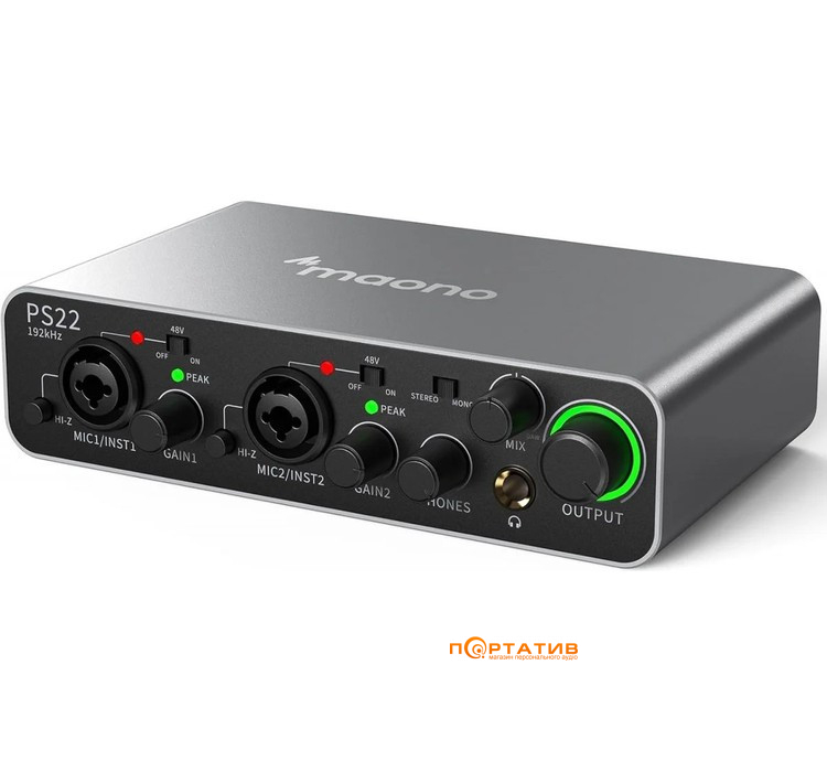 Аудиоинтерфейс Maono PS22