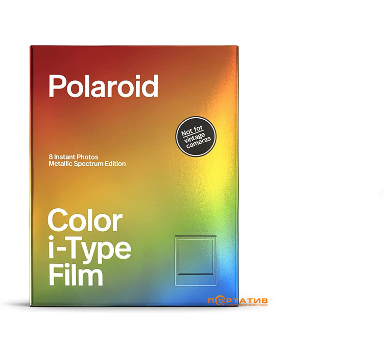 Polaroid Color Film for i-Type Metallic Spectrum Edition