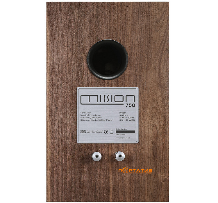 Акустика Mission 750 Walnut