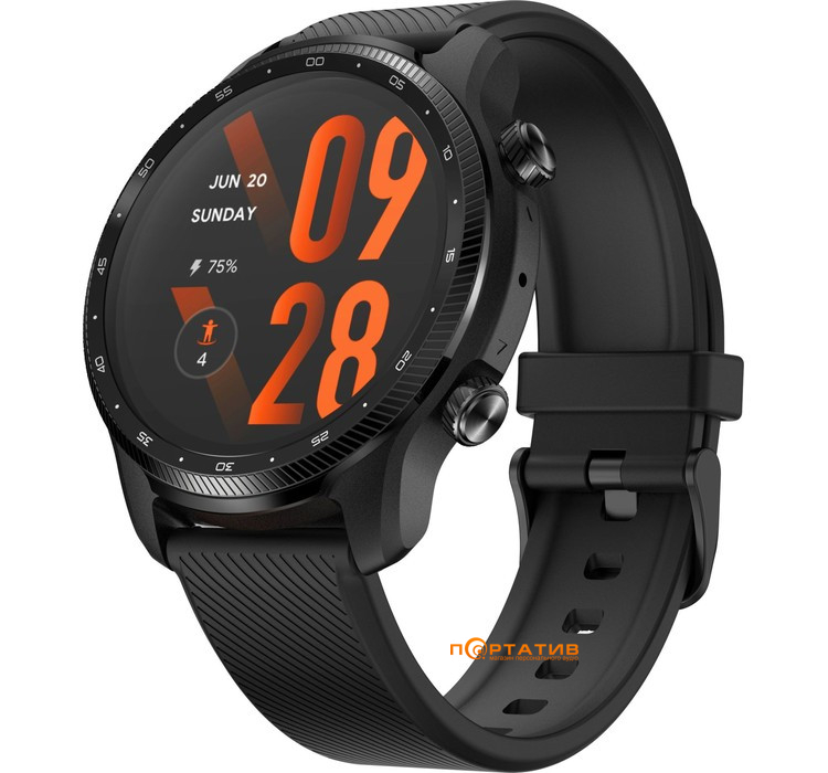 Смарт-часы Mobvoi TicWatch Pro 3 Ultra GPS (WH12018) Shadow Black (P1034001600A