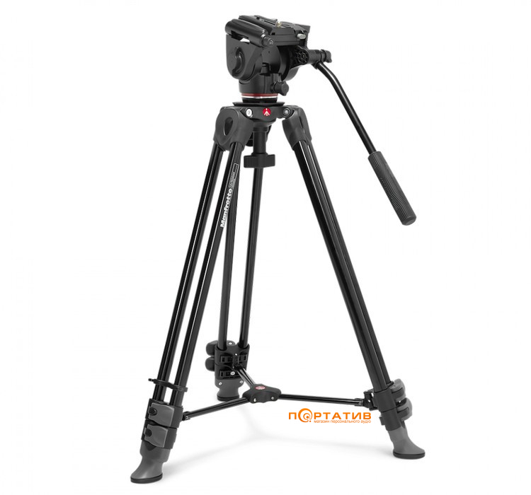Штатив Manfrotto 500X Twin Leg Alu Video System (MVK500XAM)