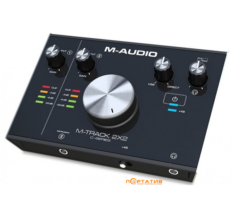 Аудиоинтерфейс M-AUDIO MTrack 2x2 C-series