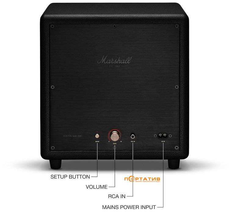 Сабвуфер Marshall Heston Sub 200 Black (1007992)