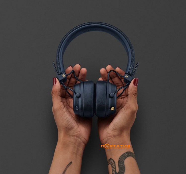 Наушники Marshall Major V Midnight Blue (1008144)