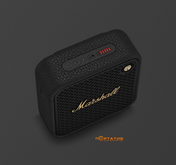 Акустика Marshall Portable Speaker Willen II Black and Brass (1006714)
