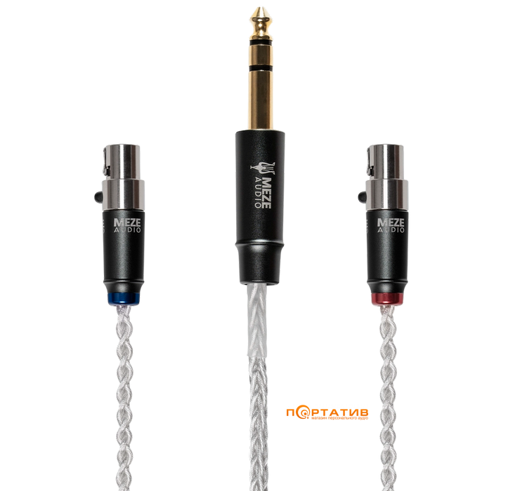 Навушники Meze Elite + Manta Chrome (Meze Silver Plated PCUHD Cable (6.3mm))