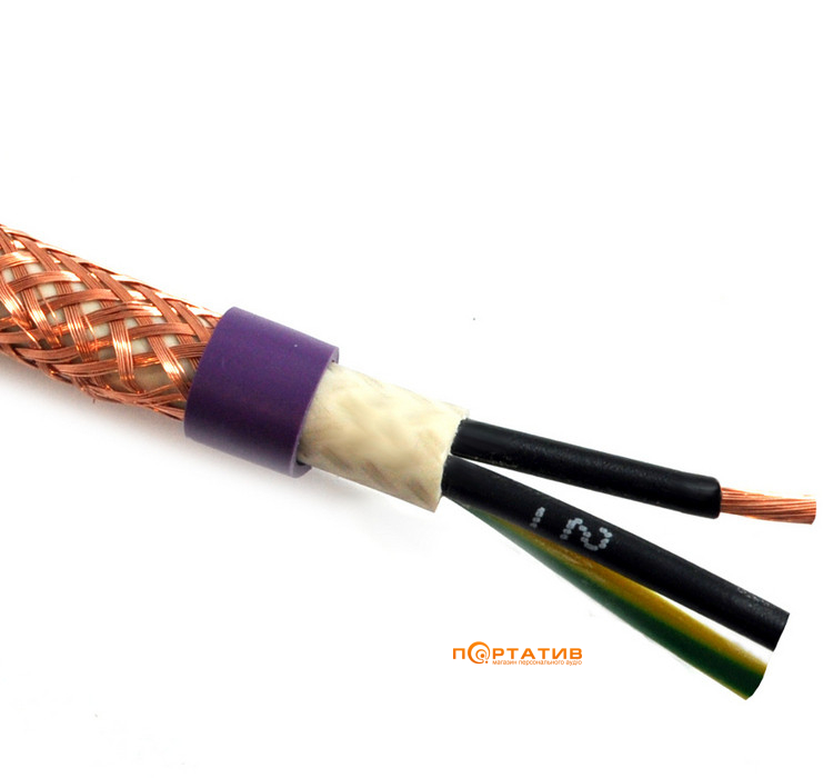 Melodika Purple Raine Power cable Schuko-IEC C13 3x2,5mm2 length 2m (MDP20)