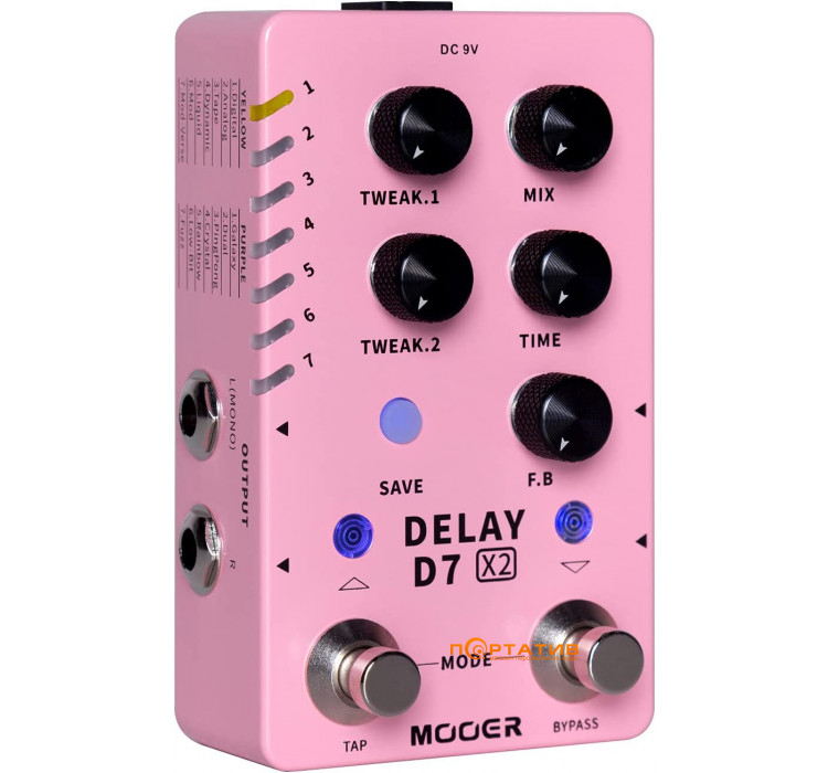 Mooer Groove D7 X2 Delay