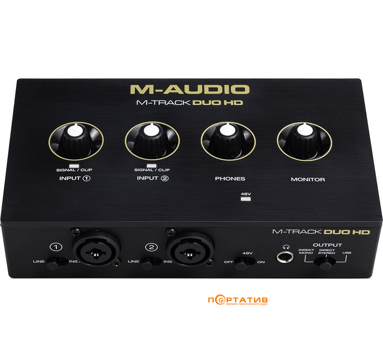 Аудиоинтерфейс M-AUDIO M-Track Duo HD Producer Pack
