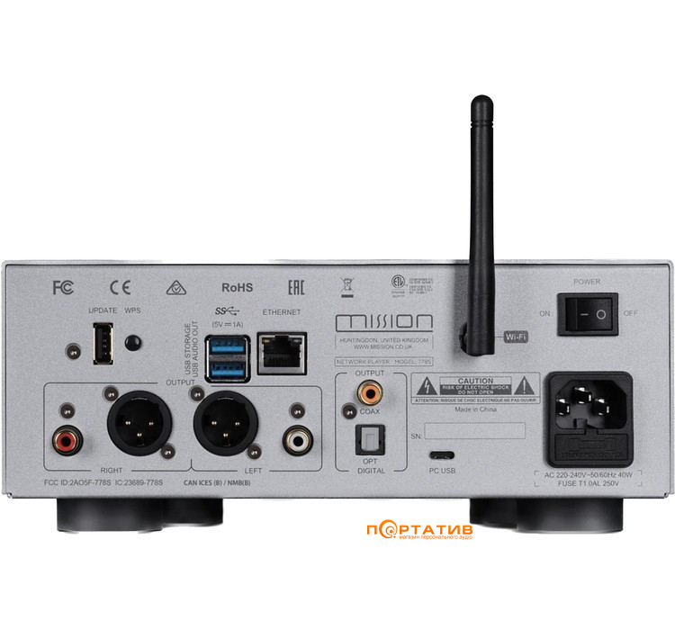 Стример Mission 778S Silver