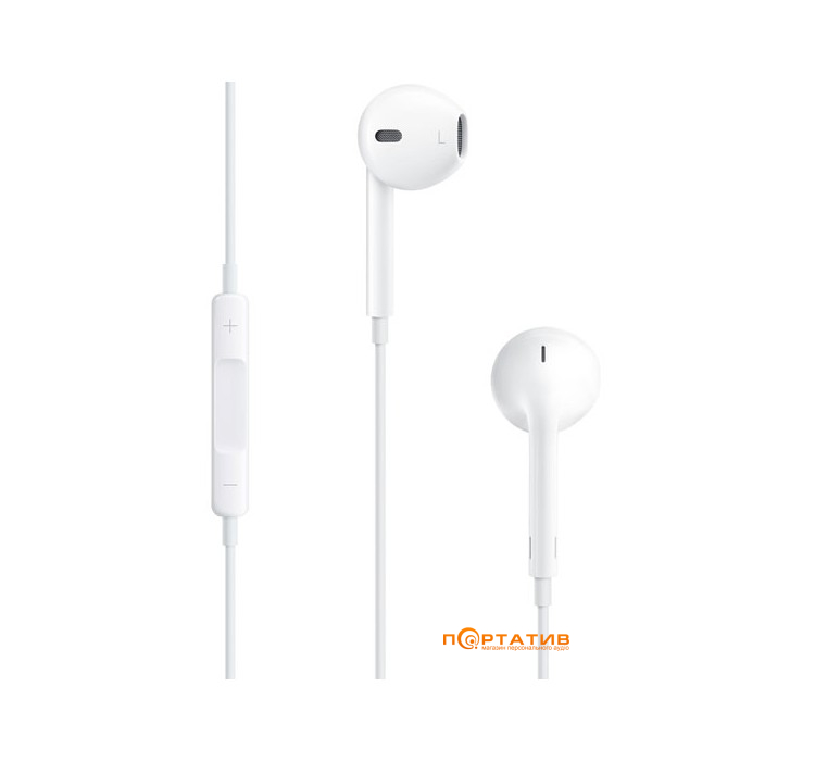 Навушники Apple iPod EarPods with Mic (MD827)