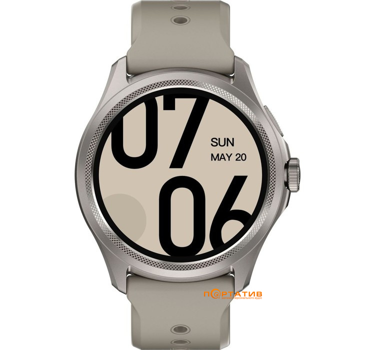 Смарт-годинник Mobvoi TicWatch Pro 5 GPS (WH12088) Sandstone (P3170001200A)