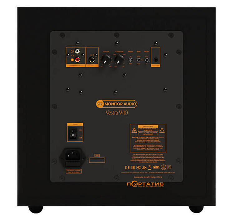 Сабвуфер Monitor Audio Bronze Vestra W10 Black (7G)