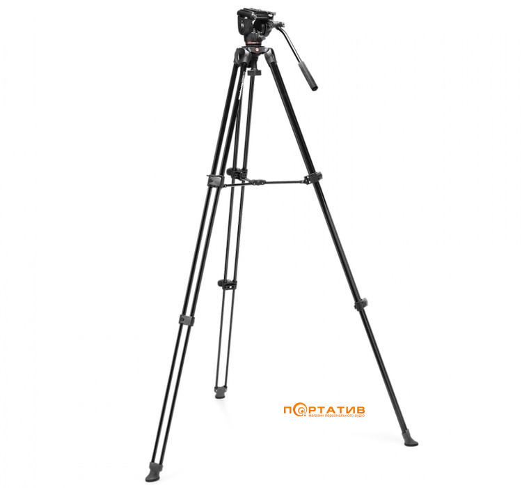 Штатив Manfrotto 500X Twin Leg Alu Video System (MVK500XAM)