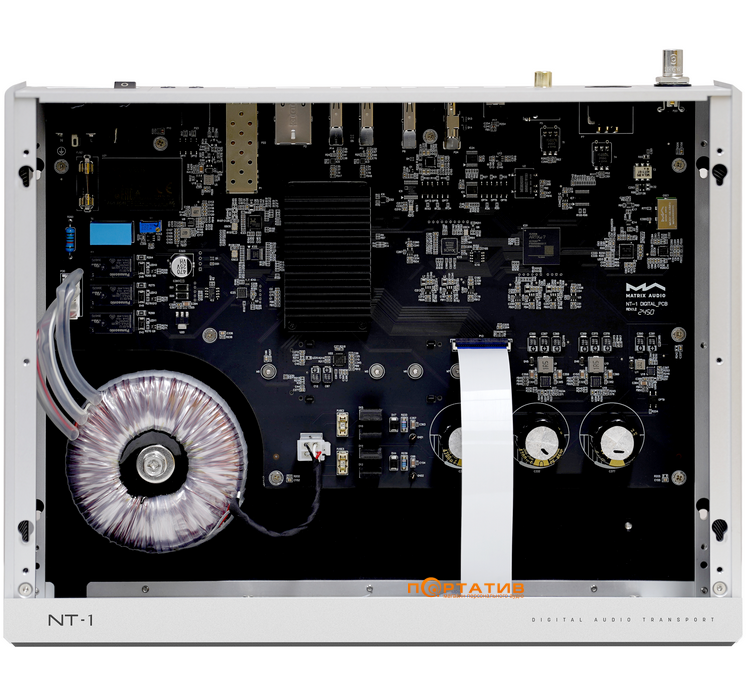 Сетевой проигрыватель Matrix Audio NT-1 Silver