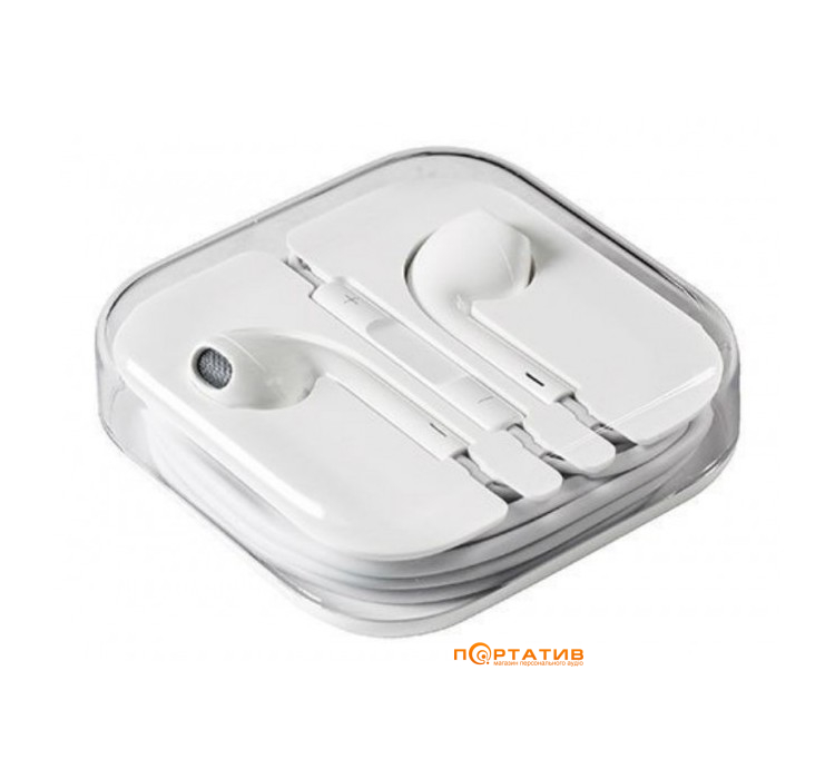 Навушники Apple iPod EarPods with Mic (MD827)