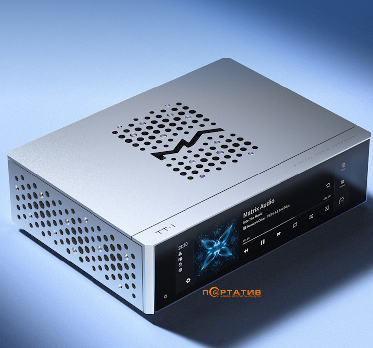 Сетевой проигрыватель Matrix Audio TT-1 Silver