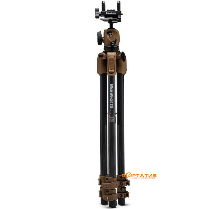 Фотоштатив Manfrotto ALPHA S.H.O.T. Ball Head Tripod Kit CF (

MK-R04-SD)